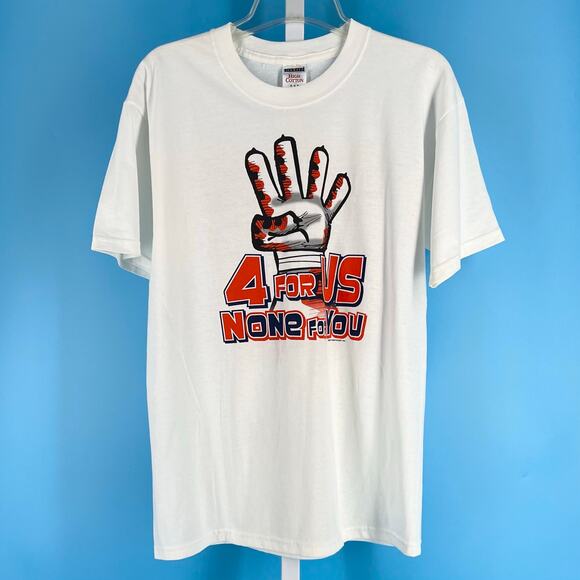 Y2K Auburn University Iron Bowl Tiger Rags tshirt 2000s vintage - Picture 1 of 8